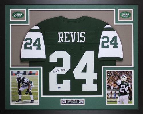 Darrelle revis autographed and - revis,